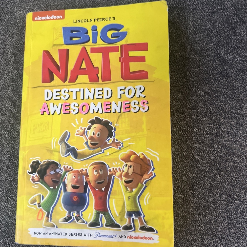 Big Nate: Destined for Awesomeness by Lincoln Peirce (2022, Trade Paperback)